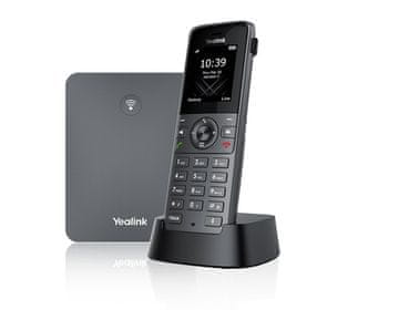 YEALINK W73P IP telefon bežični DECT sivi 1,8" TFT