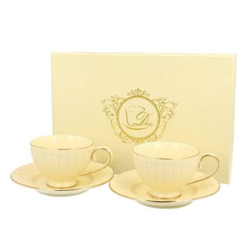 Duo Set od 2 šalica za espresso Ecru Nina
