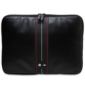 Bmw Carbon torba za laptop 16" crvene pruge crne