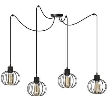 Viseća svjetiljka LED pauk retro stil loft moderno