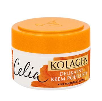 DAX Celia krema od nevena s kolagenom, polubogata, 50 ml