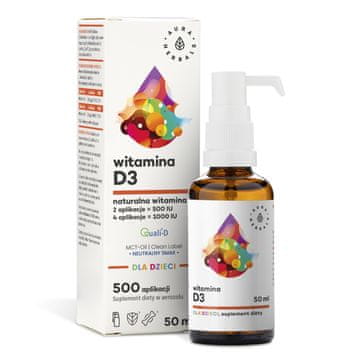 Aura Herbals Vitamin D3 za djecu MCT aerosol 50 ml