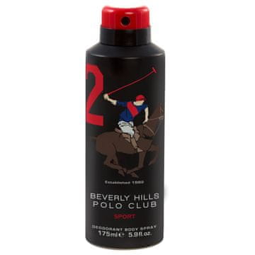 Beverly Hills Polo Club 2 dezodorans u spreju za muškarce 175 ml