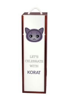 Korat - kutija za vino s grafikom i natpisom a