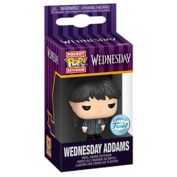 Northix Privjesak za ključeve Wednesday Pocket POP - kolekcionarska Funko figura