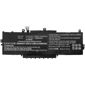 CoreParts Baterija za prijenosno računalo Asus, MBXAS-BA0248
