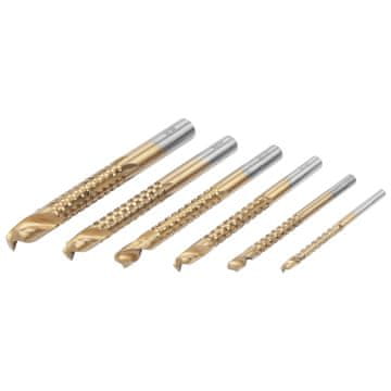 Set od 6 svrdla za drvo 3-8 mm