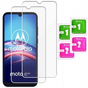 2x kaljeno staklo za Motorola Moto E6S 9H | Pakiranje od 2 komada