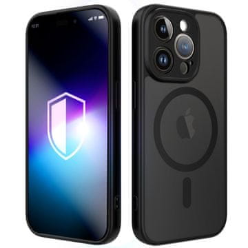 Apple iPhone 15 Pro Max - 3mk Misty MagCase crna