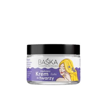 SOLVERX Baśka krema za lice - regulirajuće ljubičice 50 ml