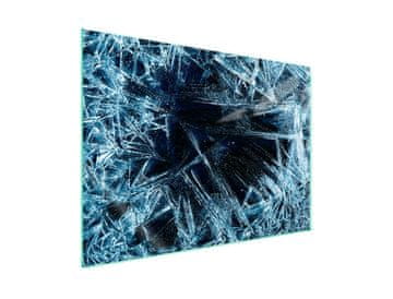 Staklena zaštitna ploča za štednjak 70x52 Frost