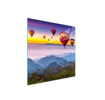 Zaštitna staklena ploča za štednjak 50x52 Balon