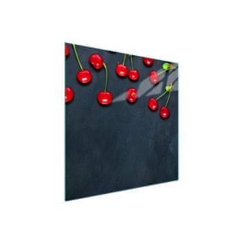 Staklena zaštitna ploča za štednjak 50x52 Voće
