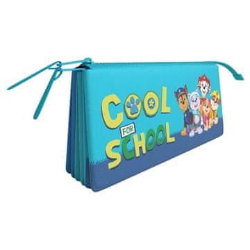 Northix Pernica za djecu, dizajn Paw Patrol, trostruki pretinac