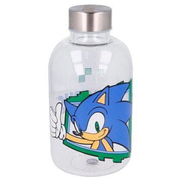 Northix Staklena boca za piće Sonic The Hedgehog 620ml