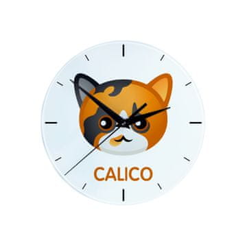 Kaliko Cat - MDF sat s grafikom i natpisom