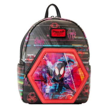 Northix Spiderman lentikularni ruksak 27 cm - dizajn preko Spider-Versea