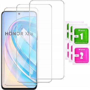 3x kaljeno staklo za Honor X8A glass 9H | 3-PAKIRANJE