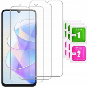 3x kaljeno staklo za Honor X7A glass 9H | 3-PAKIRANJE