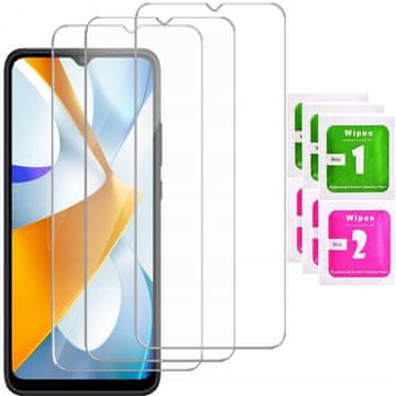 3x kaljeno staklo za Xiaomi Poco C4 9H | PAKIRANJE OD 3 KOMADA