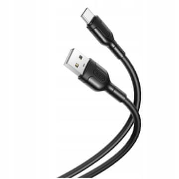 XO kabel NB212 USB - USB-C 1,0 m 2,1A crni
