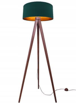 GH TRIPOD podna lampa, samostojeća, zlatno drvo