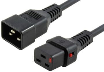 MicroConnect MC-C19C20LOCK-1,5M kabel za napajanje
