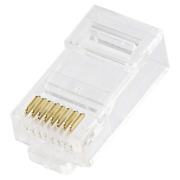 MicroConnect CON6UTPE RJ45 Cat6 UTP jednostavni konektor 100 kom.