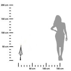 Esschert Design Makram vješalica za biljke h58 cm