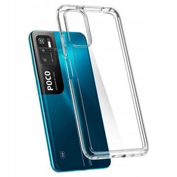 Xiaomi Poco M3 stražnja maska, bezbojna + 9H staklo