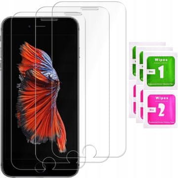 3x kaljeno staklo za Apple iPhone 6/6s | PAKIRANJE OD 3 KOMADA