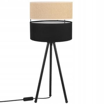 GH STOLNA LAMPA OD JUTE SABANUR 20 CM CRNA