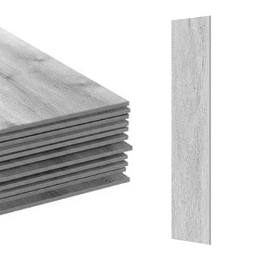 Northix Samoljepljivi PVC pod s efektom drveta, protuklizni, vodootporni