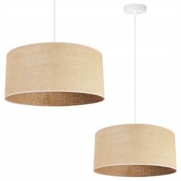 Viseća stropna lampa-luster s abažurom, 40 cm