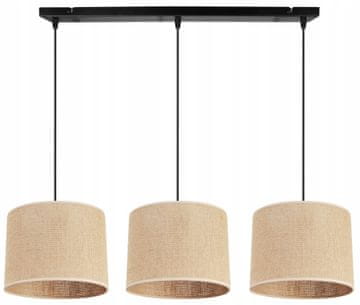Viseća svjetiljka stropni luster s abažurom 20 cm