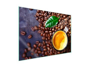 Staklena zaštita za ploču za kuhanje 70x52 Kava