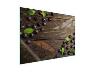Zaštitnik za staklenu ploču za štednjak 70x52 Drvo