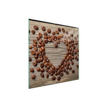 Staklena zaštita za ploču za kuhanje 50x52 Kava