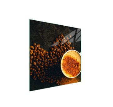 Staklena zaštita za ploču za kuhanje 50x52 Kava