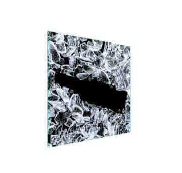 Staklena zaštitna ploča za štednjak 50x52 Ice