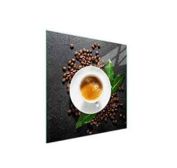 Staklena zaštita za ploču za kuhanje 50x52 Kava