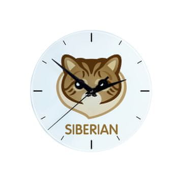 Sibirski - MDF sat s grafikom i natpisom