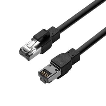 LVN601SOUT mrežni kabel crne boje 1m Cat6a S/FTP (S-STP)