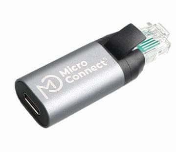 MicroConnect MC-USBCFRJ45 USB C na RJ45 adapter