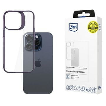 3MK Ljubičasta satenska oklopna futrola za iPhone 15 Pro