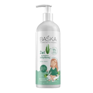 SOLVERX BAŚKA Gel za intimnu higijenu - Aloe Vera 400 ml