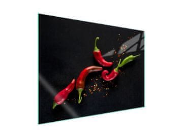 Staklena zaštita za ploču za kuhanje 70x52 Chili
