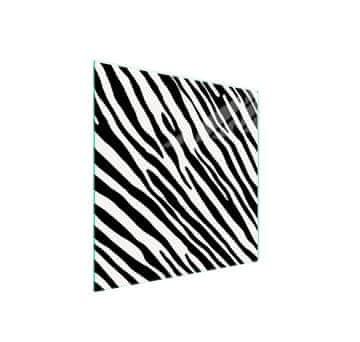Zaštitnik za staklenu ploču za kuhanje 50x52 Zebra