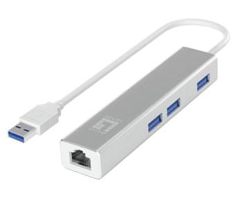 Level One Netw USB-hub adapter s 3 porta, USB-0503