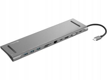 Sandberg USB-C 10-u-1 priključna stanica 136-31